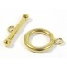 1 Gold Filled 12mm Toggle Clasp