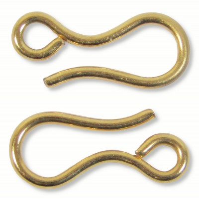 1 Gold Filled 12mm Hook Clasp