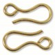 1 Gold Filled 12mm Hook Clasp