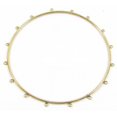 1 14k/20 Gold Filled Beadable Bangle