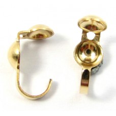 2 14k/20 Gold Filled Calotte/ Necklace Ends 2 14k/20 Gold Filled Calotte/ Necklace Ends