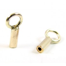 2 Gold Filled Crimp End Caps