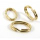 1 14k/20 Gold Filled 7mm Oval Split Ring