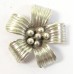 1 Karen Hill Tribe Silver Flower Pendant with hanging loop