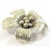 1 Karen Hill Tribe Silver Flower Pendant with hanging loop