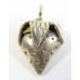 1 Karen Hill Tribe Silver Strawberry with Hanging Loop Charm