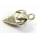 1 Karen Hill Tribe Silver Strawberry with Hanging Loop Charm