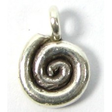 1 Karen Hill Tribe Silver Tight Swirl or Bass Clef Charm