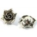 1 Karen Hill Tribe Silver Small Rose Pendant