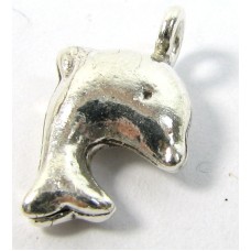 1 Karen Hill Tribe Silver Leaping Dolphin Charm