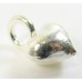 1 Karen Hill Tribe Silver Tiny Puffed Heart Charm