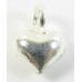 1 Karen Hill Tribe Silver Tiny Puffed Heart Charm