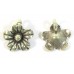 1 Karen Hill Tribe Silver Small Flower Charm