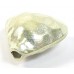1 Karen Hill Tribe Silver Small Hammered Heart Bead