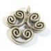 1 Karen Silver Scrolled Pendant
