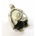 1 Karen Hill Tribe Silver Rosebud Dangle Charm