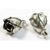 1 Karen Hill Tribe Silver Rosebud Dangle Charm