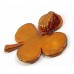 1 Copper Plated Four Leaf Clover Pendant