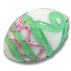 1 Murano Glass Fabulous 26mm Oval Focal Bead