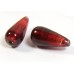1 Murano Glass Rubino Goldfoil 20mm Drop Bead