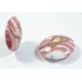 1 Murano Glass Medusa Rose 22mm Lentil Bead