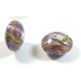 1 Murano Glass Medusa Light Amethyst 24mm Lentil Bead
