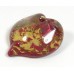 1 Murano Glass Ruby Red Heart 22mm Pendant