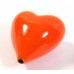 1 Murano Glass Satsuma Orange 20mm Heart