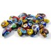 1 Murano Glass Classic Mosaic Millefiore 20mm Pear Drop