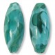 1 Murano Glass Verde Terrene 24mm Olive Bead