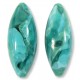 1 Murano Glass Verde Terrene 32mm Olive Bead