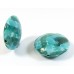 1 Murano Glass Verde Terrene 26mm Lentil Bead