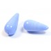 1 Murano Glass Periwinkle 20mm Drop Bead
