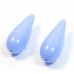 1 Murano Glass Periwinkle 30mm Drop Bead