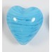 1 Murano Glass Filigrine Light Blue 20mm Heart Bead