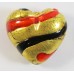 1 Murano Glass Passion 20mm Heart Bead