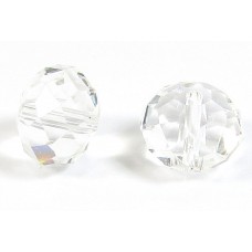1 Crystal Clear 12mm Rondelle Bead