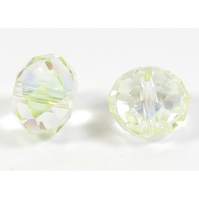 1 Crystal Limoncello AB 12mm Rondelle Bead