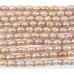 1 Strand Peach 6mm Pearls