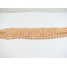 1 Strand Peach Rice Shape Freshwater Pearls