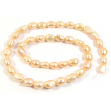 1 Strand Peach Baroque Freshwater Pearls