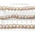 1 Strand Pink Lilac Potato Shape Freshwater Pearls Approx. 7mm.