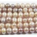 1 Strand Pink Lilac Potato Shape Freshwater Pearls Approx. 7mm.