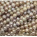1 Strand Multi Pink Lilac Gold Potato Shape Freshwater Pearls Approx. 8mm.