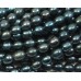 1 Strand Gunmetal Rice Shape Freshwater Pearls approx. 6mm.