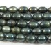 1 Strand Gunmetal Rice Shape Freshwater Pearls approx. 7mm.