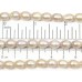 1 Strand Pale Pink Freshwater Pearls Rice Shape Approx. 8mm.