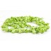 1 Strand Keshi Cornflake Green Freshwater Pearls