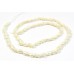 1 Strand Cream White 3.5-4 mm Rice Freshwater Pearls