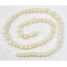 1 Strand White 6-7mm Potato Freshwater Pearls